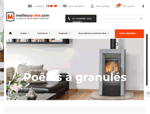 Tablet Screenshot of meilleurpoele.com